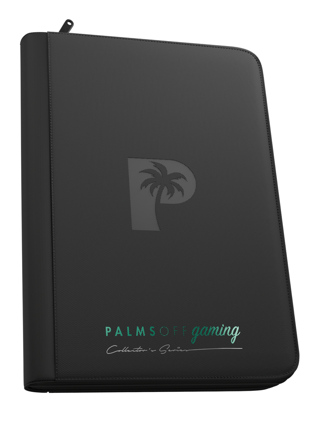 Palms Off Gaming Collector's Series 9 Pocket Zip Binder - Black