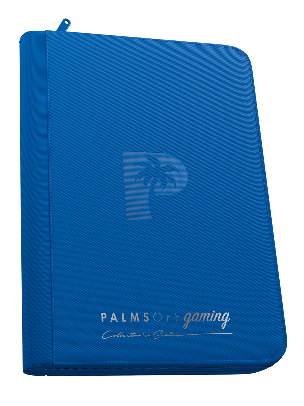 Palms Off Gaming Collector's Series 9 Pocket Zip Binder - Blue