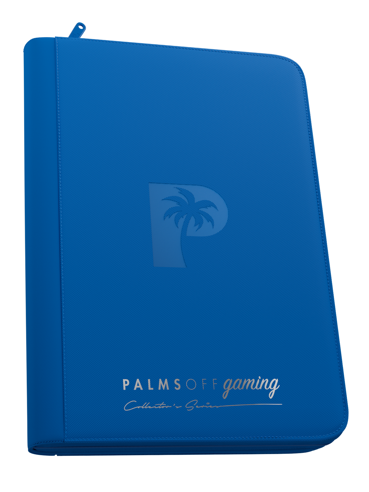 Palms Off Gaming Collector's Series 9 Pocket Zip Binder - Blue