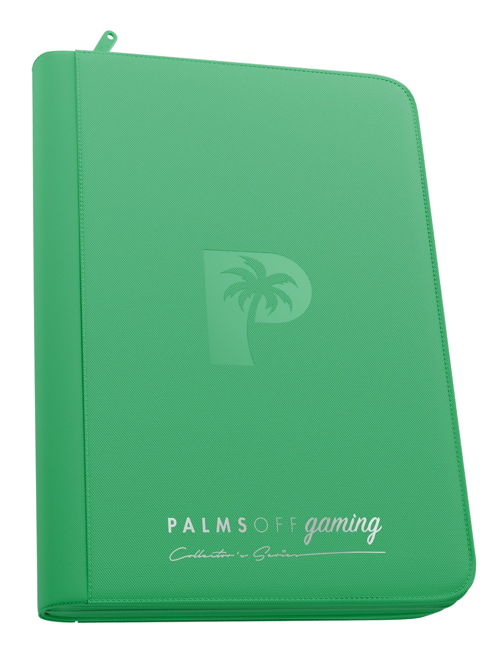 Palms Off Gaming Collector's Series 9 Pocket Zip Binder - Green