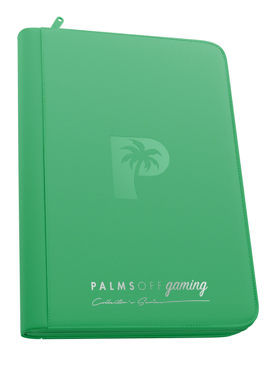 Palms Off Gaming Collector's Series 9 Pocket Zip Binder - Green