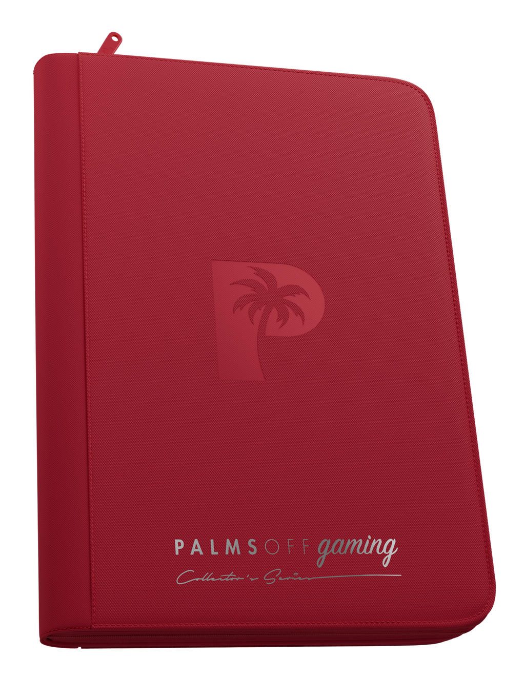 Palms Off Gaming Collector's Series 9 Pocket Zip Binder - Red