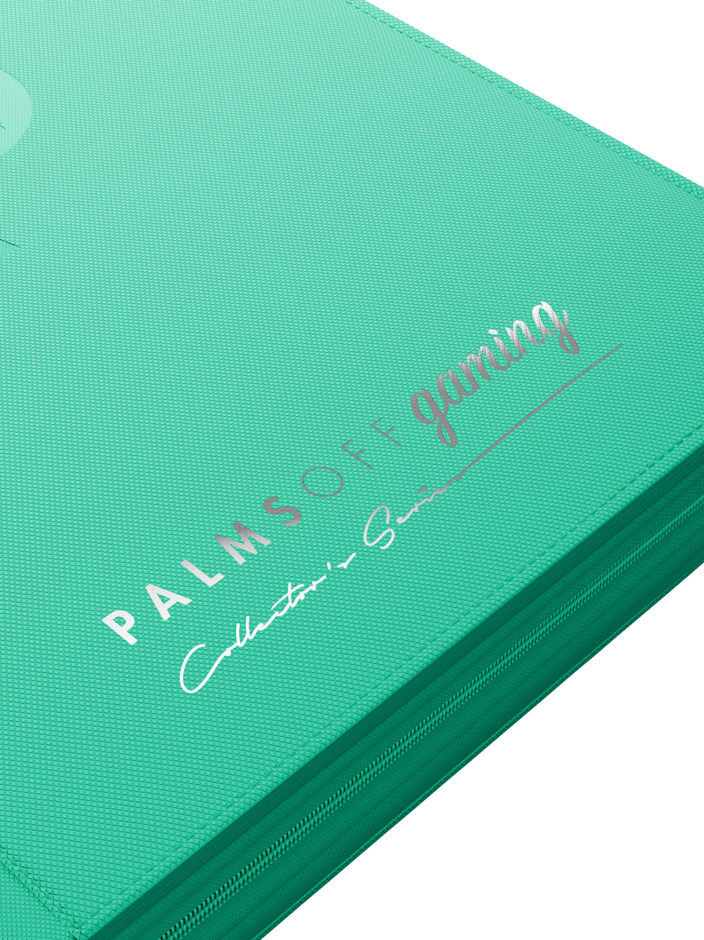 Palms Off Gaming Collector's Series 9 Pocket Zip Binder - Turquoise