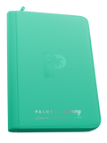 Palms Off Gaming Collector's Series 9 Pocket Zip Binder - Turquoise