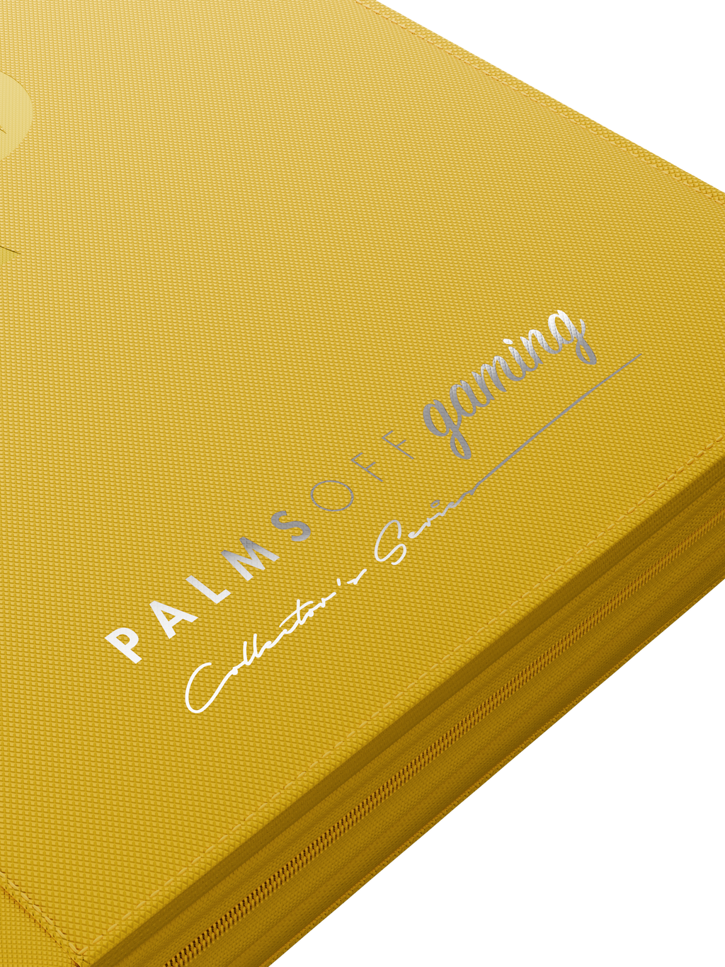 Palms Off Gaming Collector's Series 9 Pocket Zip Binder - Yellow