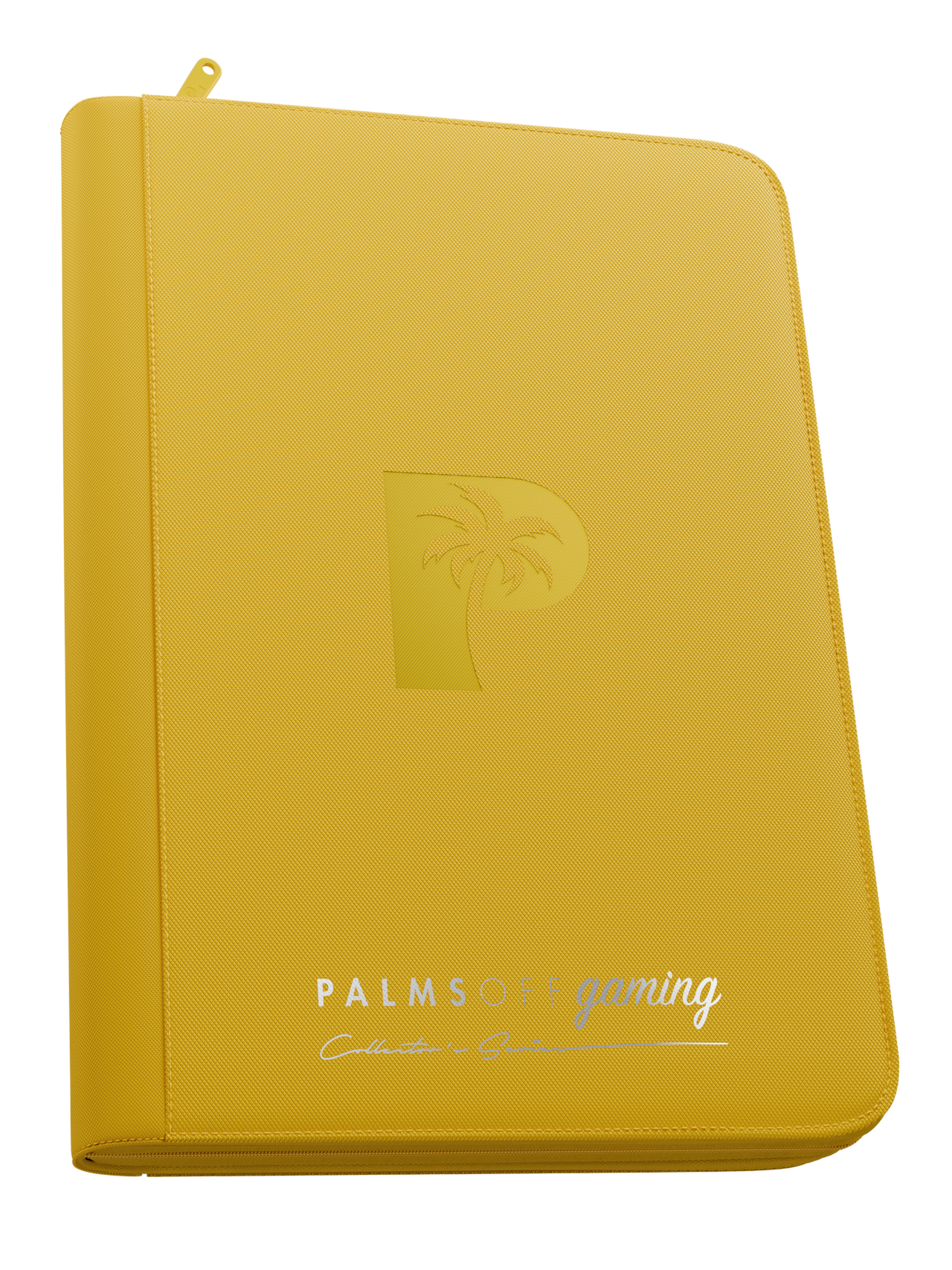 Palms Off Gaming Collector's Series 9 Pocket Zip Binder - Yellow