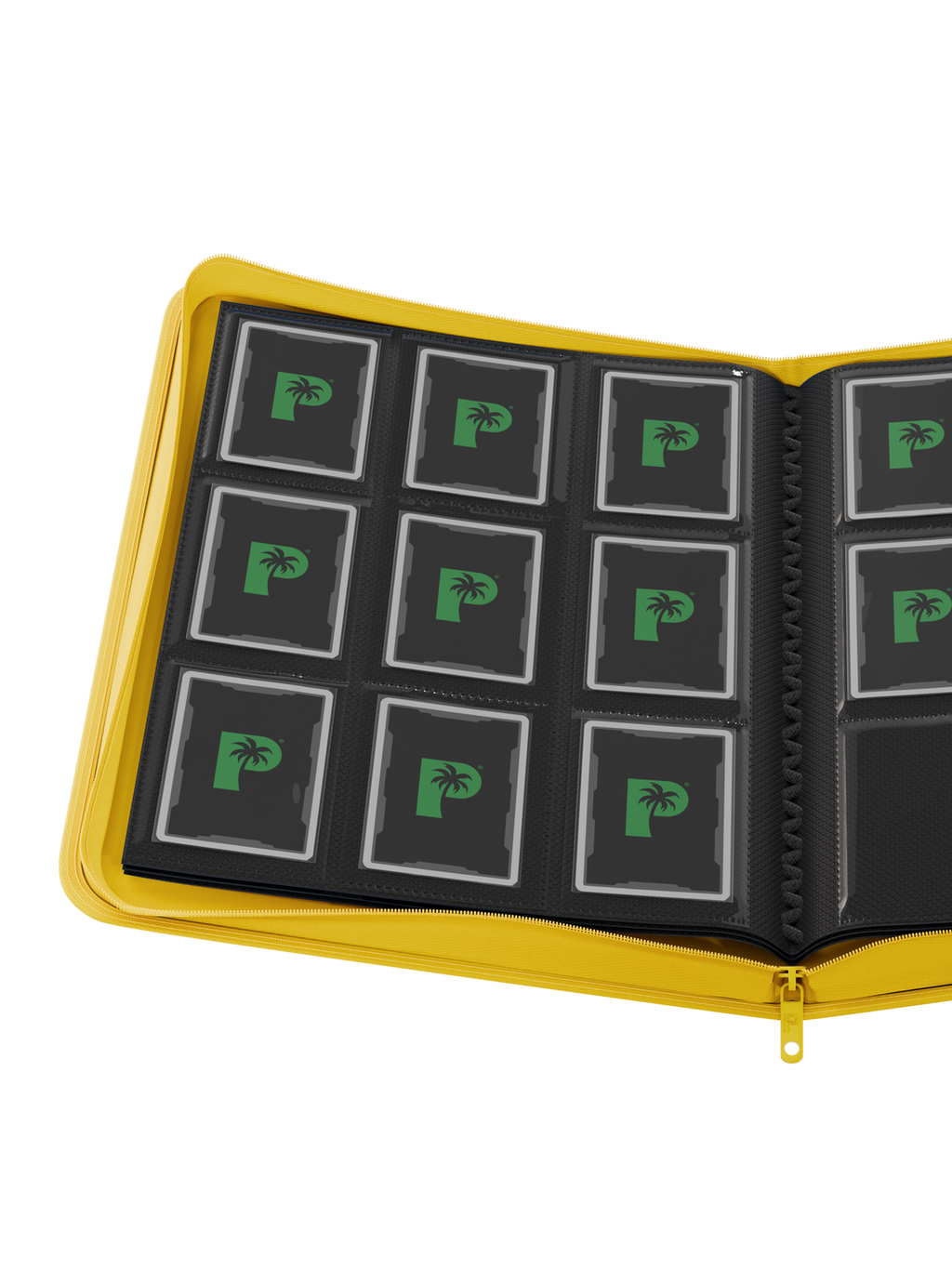 Palms Off Gaming Collector's Series 9 Pocket Zip Binder - Yellow