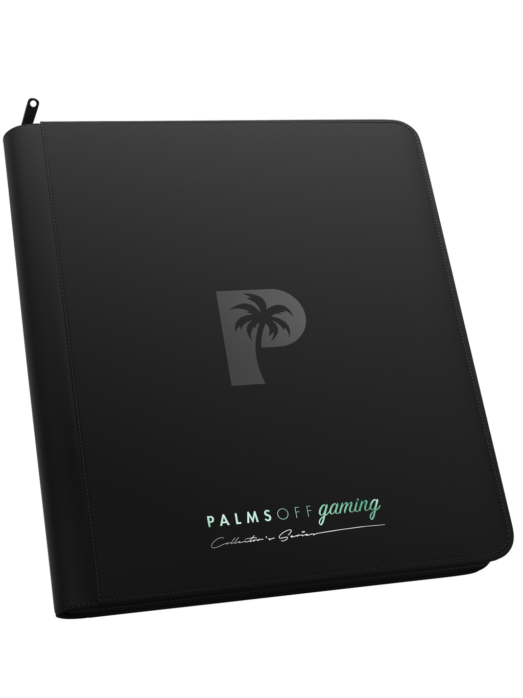 Palms Off Gaming Collector's Series 12 Pocket Zip Binder - Black