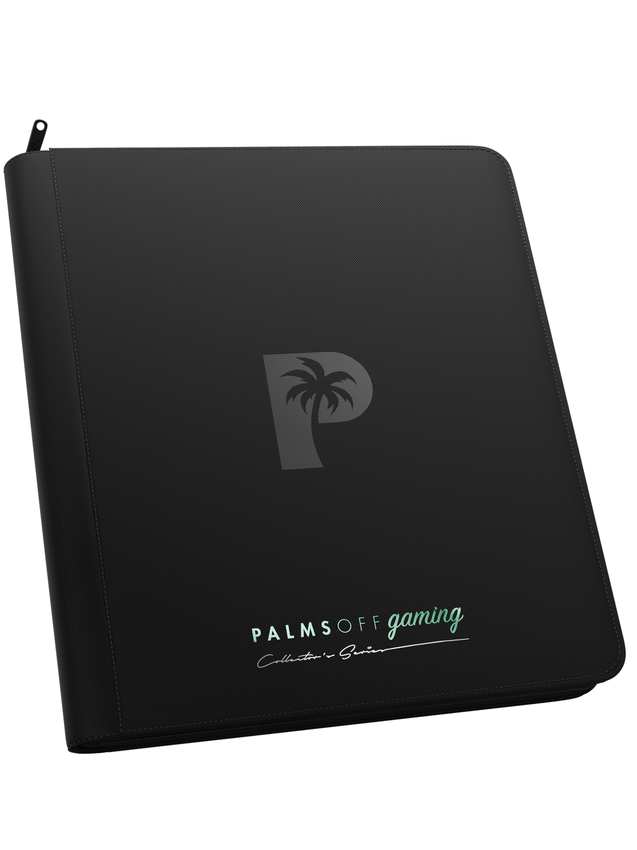Palms Off Gaming Collector's Series 12 Pocket Zip Binder - Black