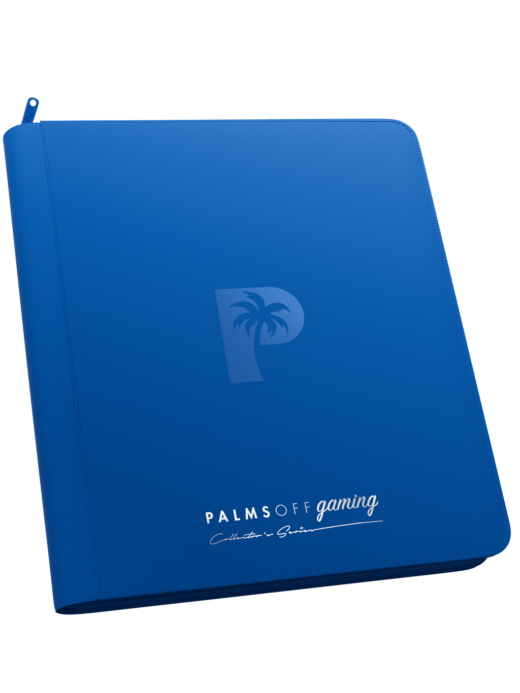 Palms Off Gaming Collector's Series 12 Pocket Zip Binder - Blue