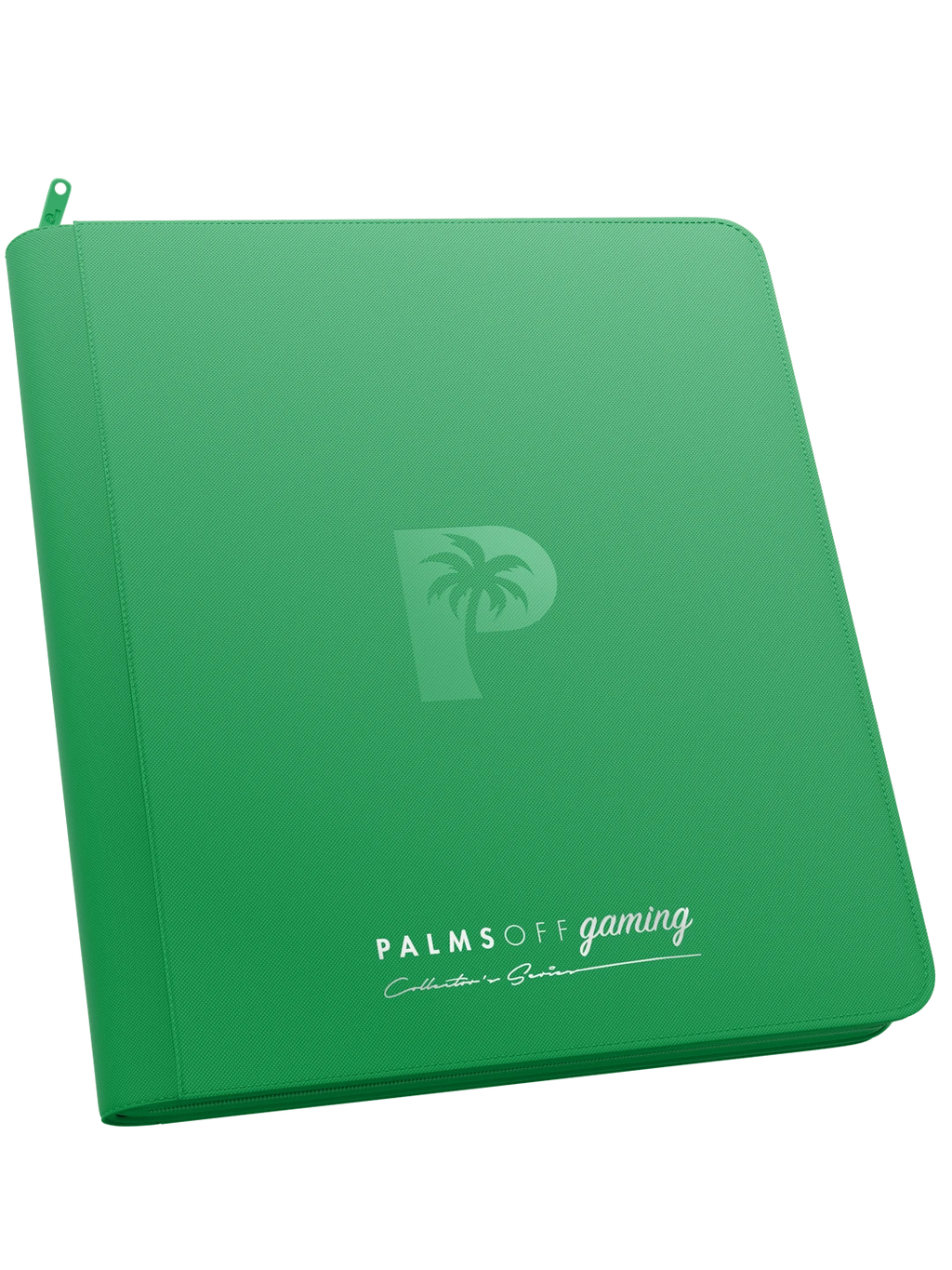 Palms Off Gaming Collector's Series 12 Pocket Zip Binder - Green