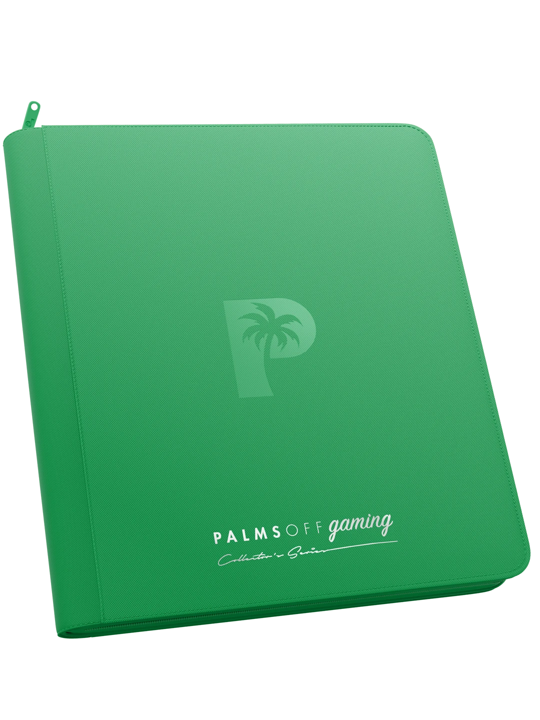 Palms Off Gaming Collector's Series 12 Pocket Zip Binder - Green