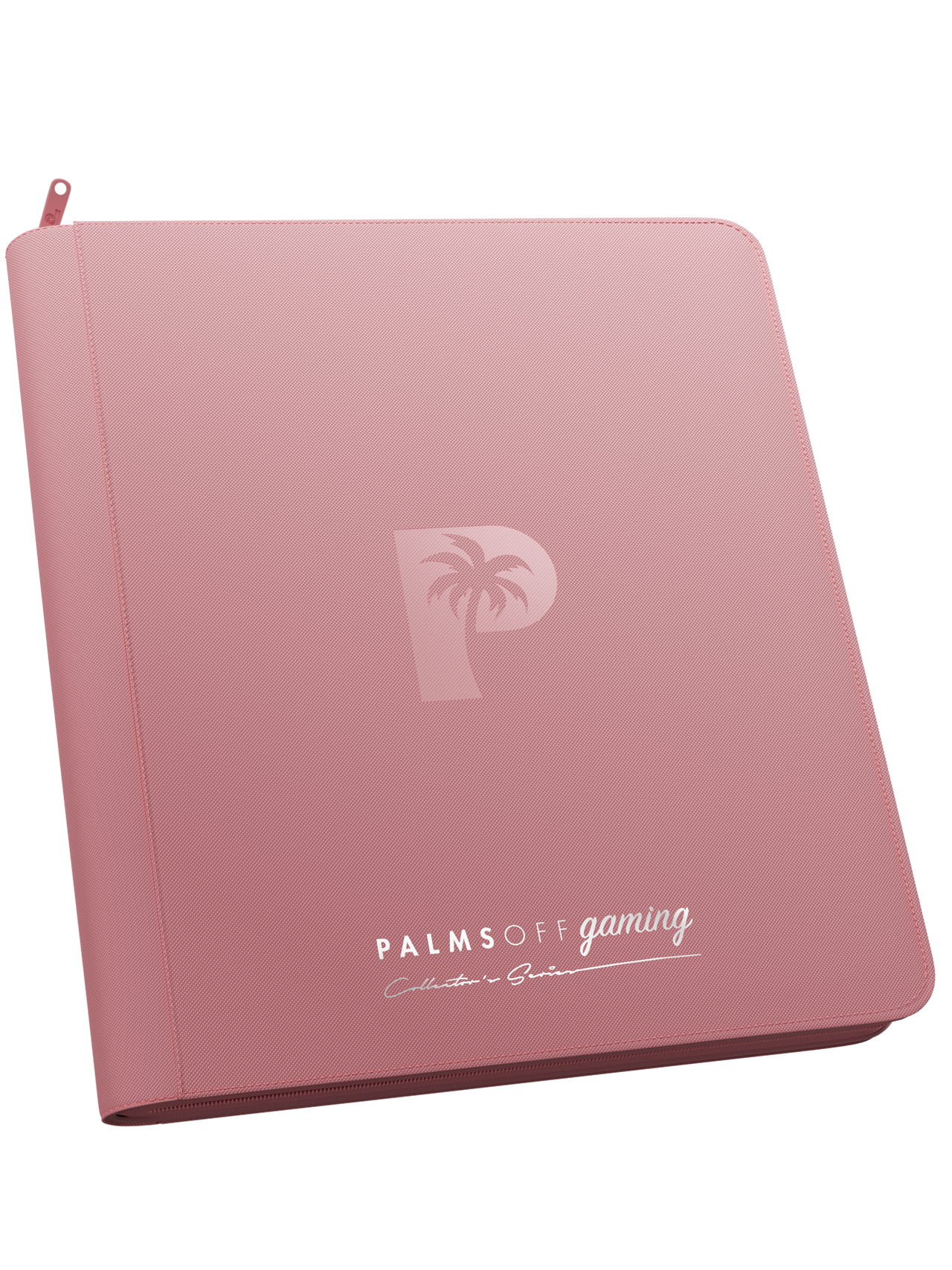 Palms Off Gaming Collector's Series 12 Pocket Zip Binder - Pink