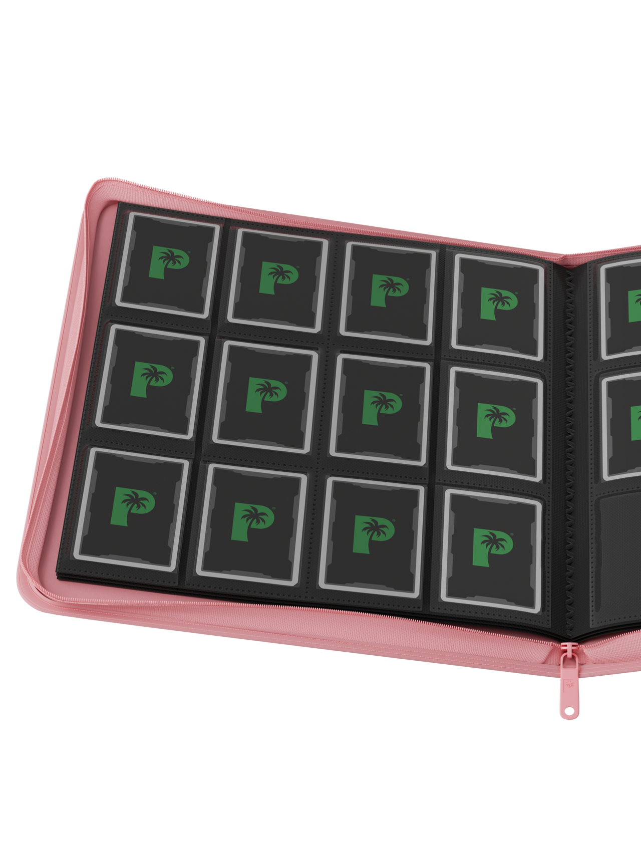 Palms Off Gaming Collector's Series 12 Pocket Zip Binder - Pink