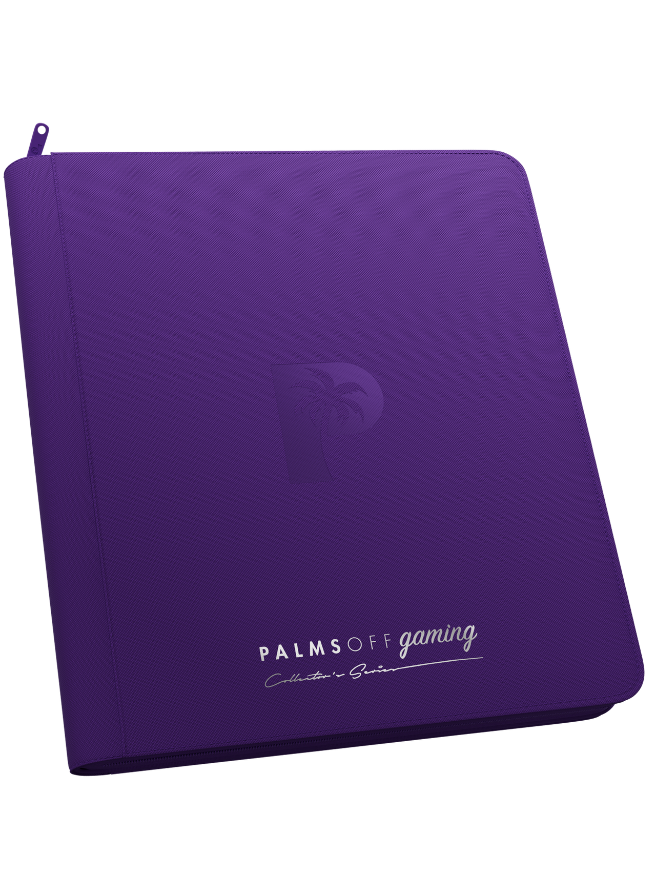 Palms Off Gaming Collector's Series 12 Pocket Zip Binder - Purple