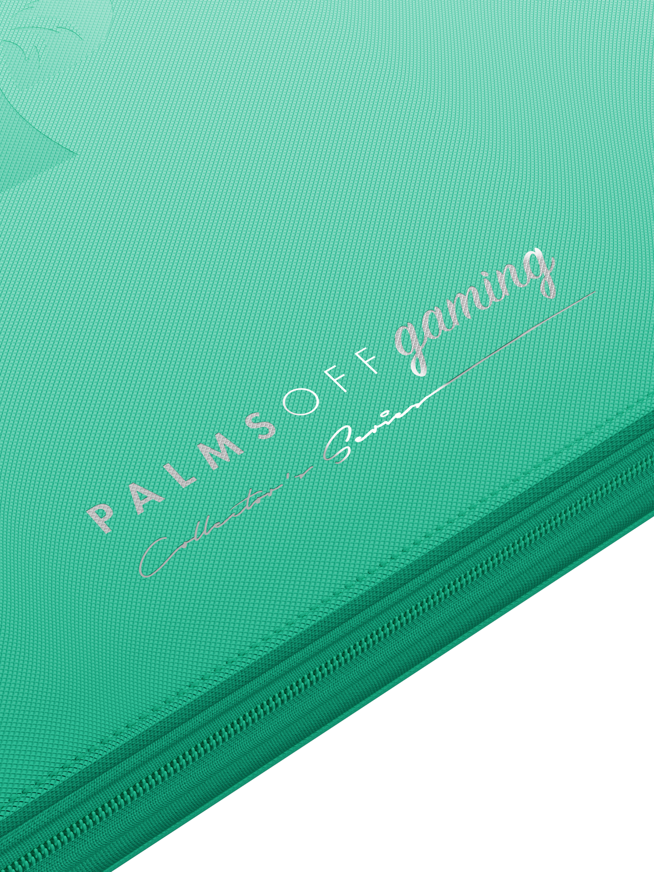 Palms Off Gaming Collector's Series 12 Pocket Zip Binder - Turquoise
