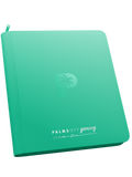 Palms Off Gaming Collector's Series 12 Pocket Zip Binder - Turquoise