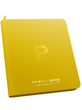 Palms Off Gaming Collector's Series 12 Pocket Zip Binder - Yellow