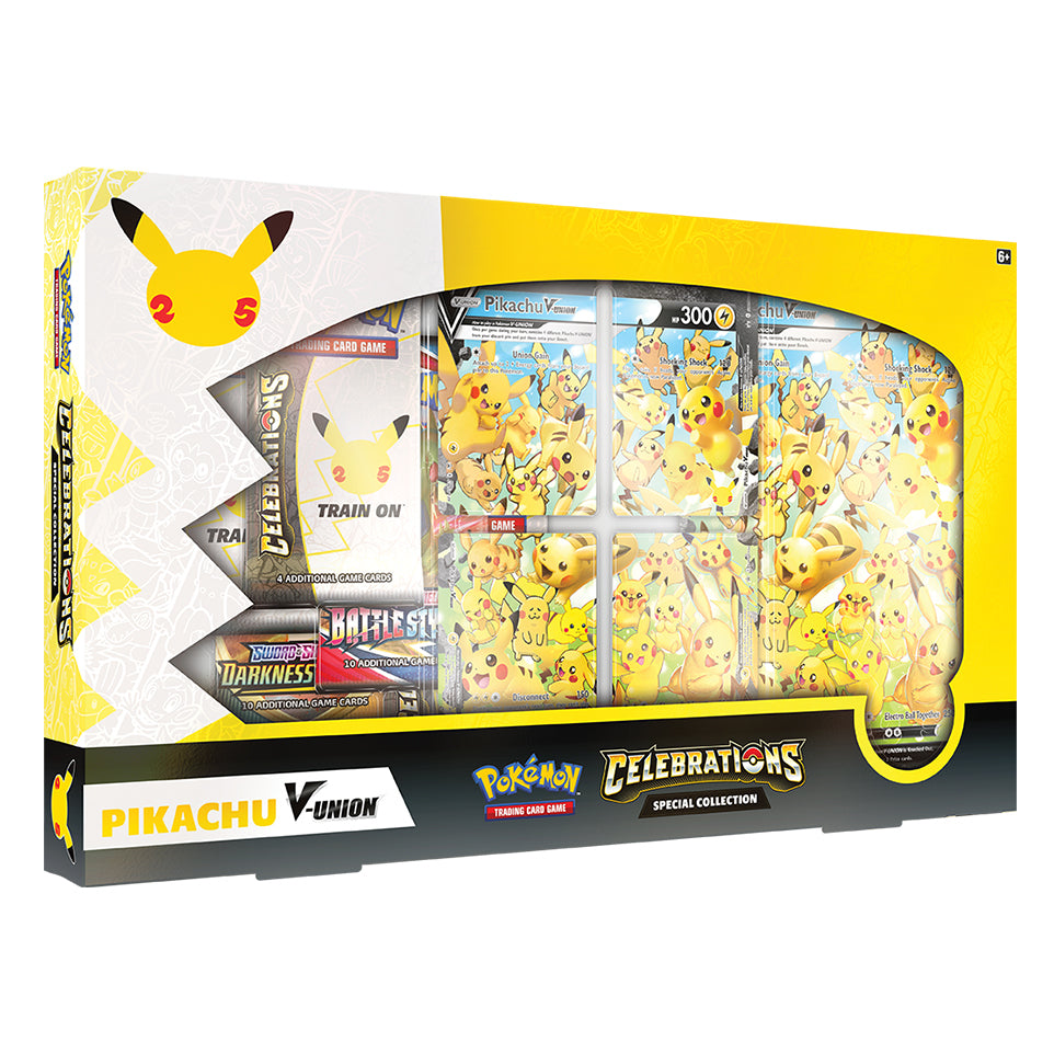 Celebrations Collection: Pikachu V-UNION box