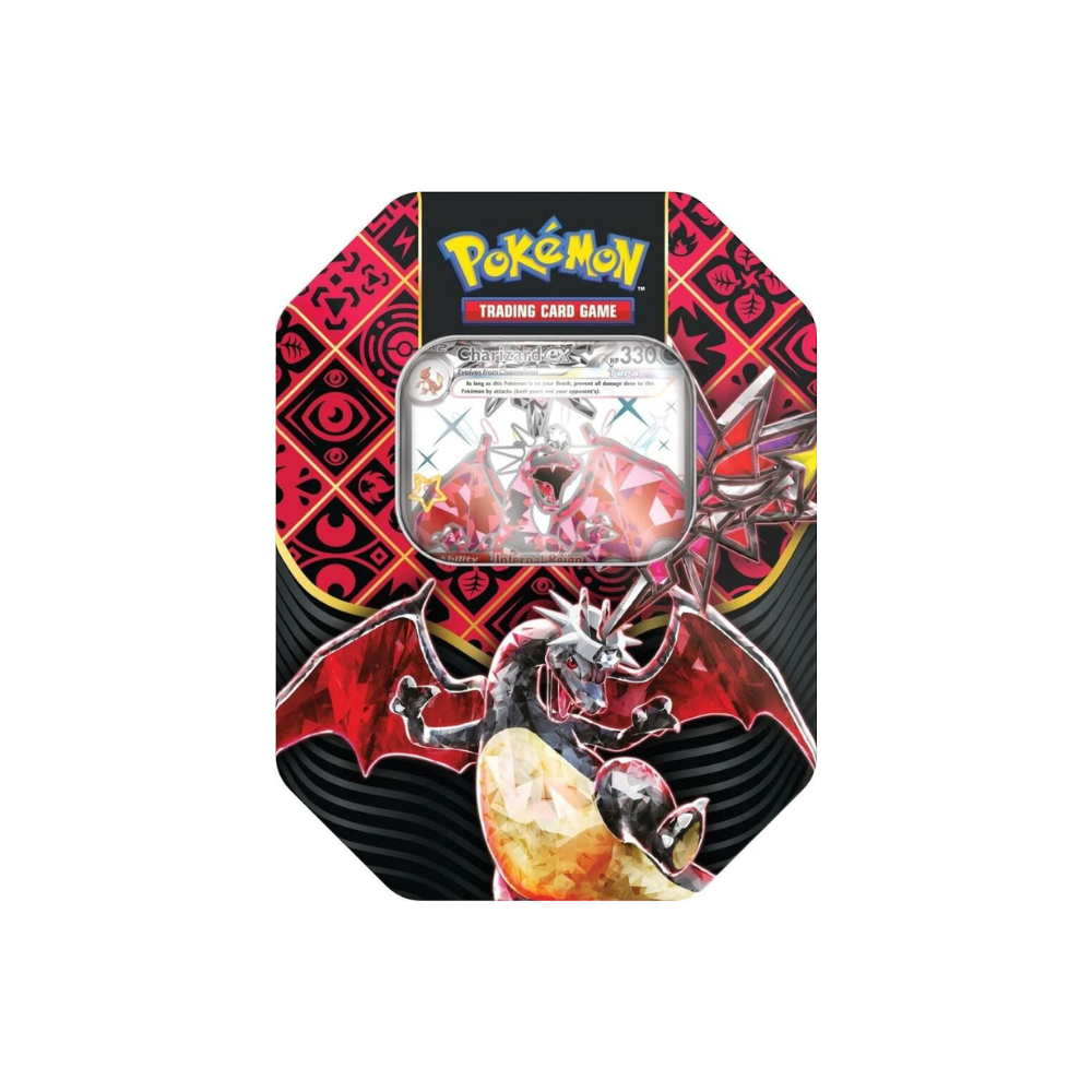 Paldean Fates International Tin: Charizard ex