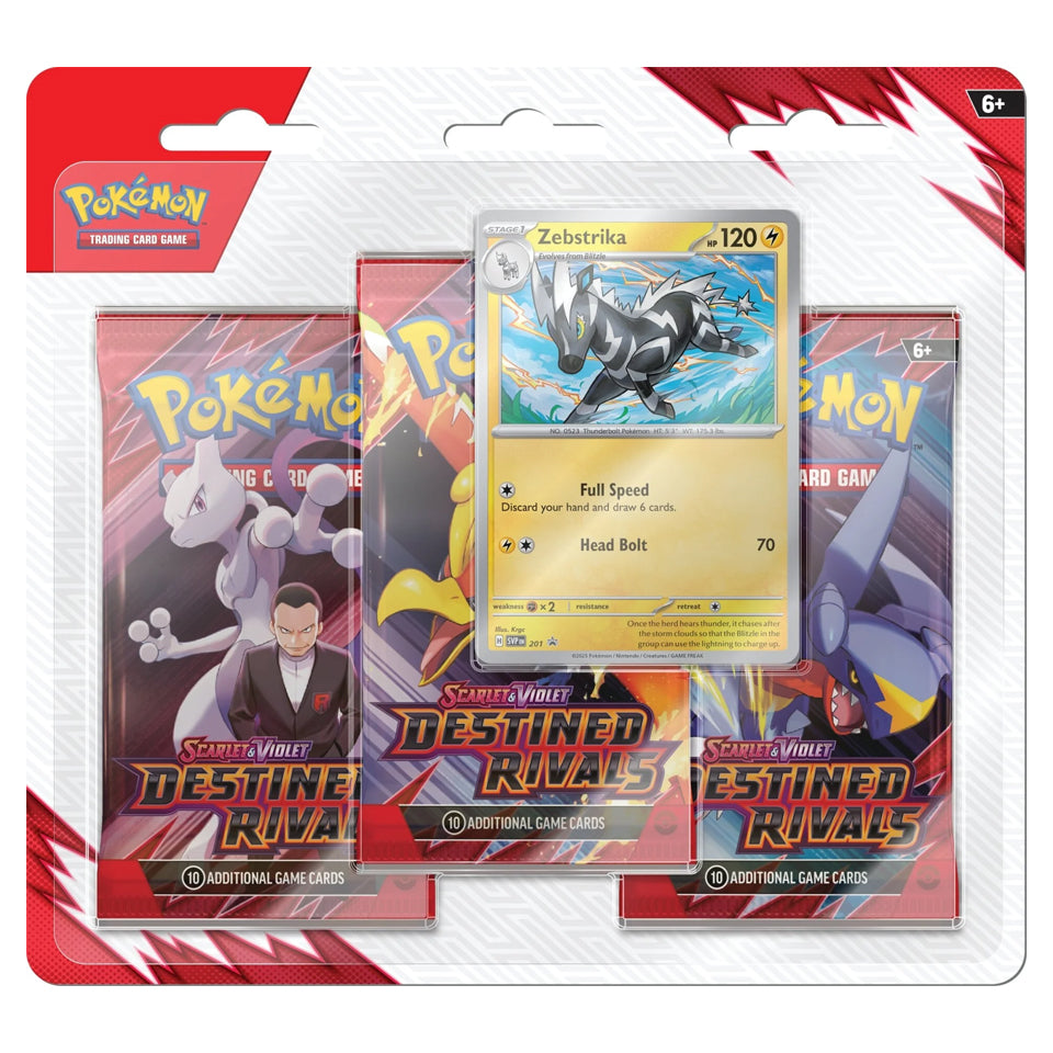 Destined Rivals 3-Pack Blister: Zebstrika