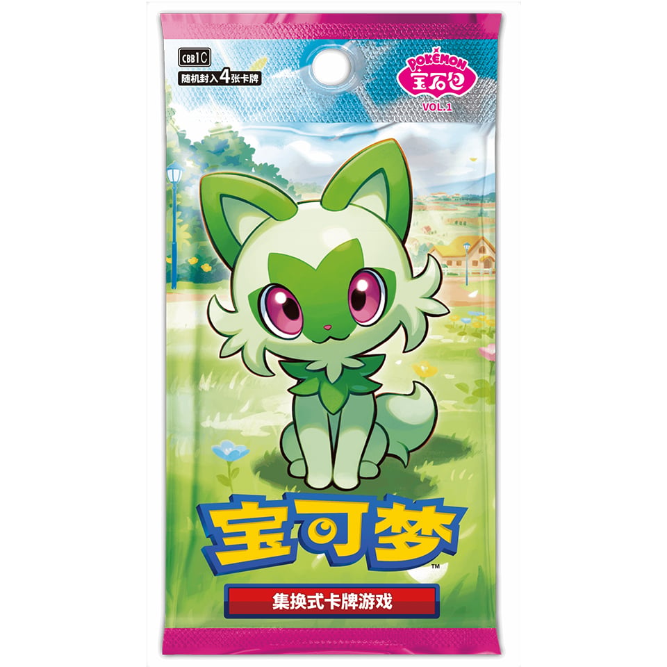 Pokemon Gem Pack Vol 1 Booster Pack (Simplified Chinese CBB1C)