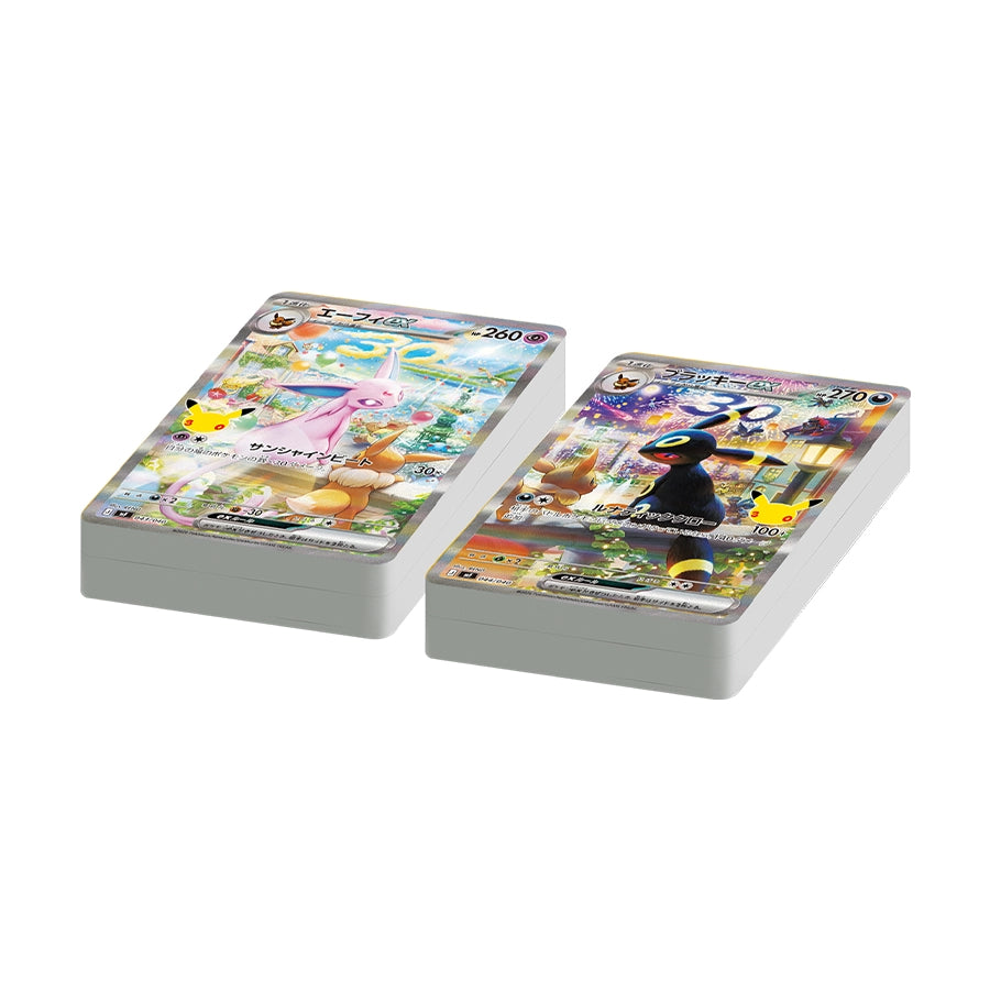 Pokemon 30th Celebration Premium Deck Set Espeon & Umbreon Japanese