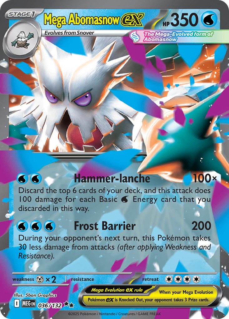 036 Mega Abomasnow ex (MEG)