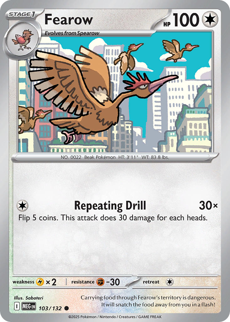 103 Fearow (MEG)