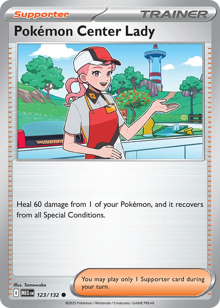 123 Pokémon Center Lady (MEG)