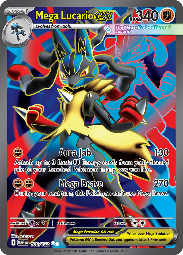 160 MegaLucario ex