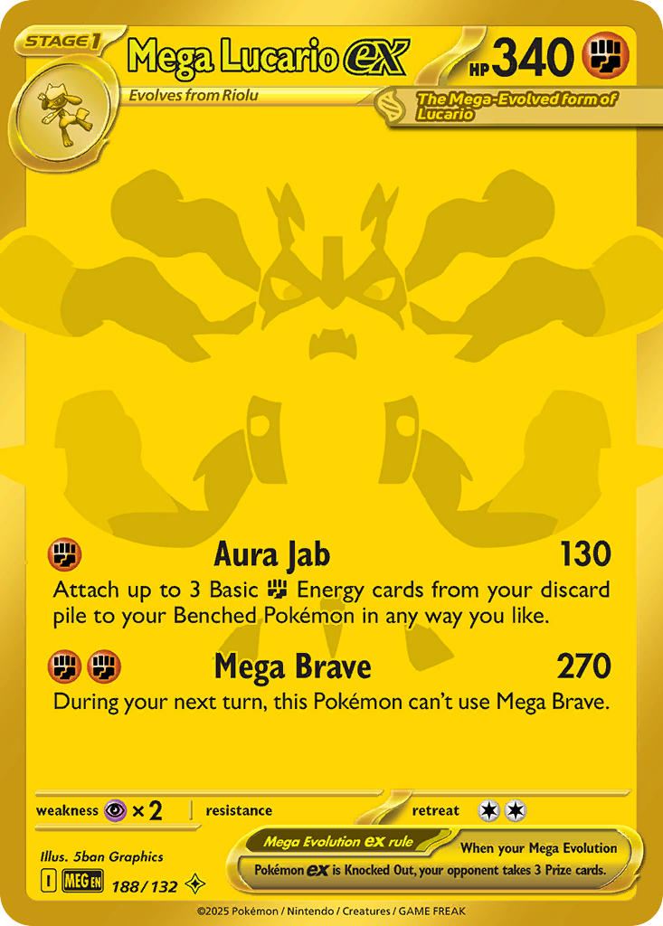 188 MegaLucario ex