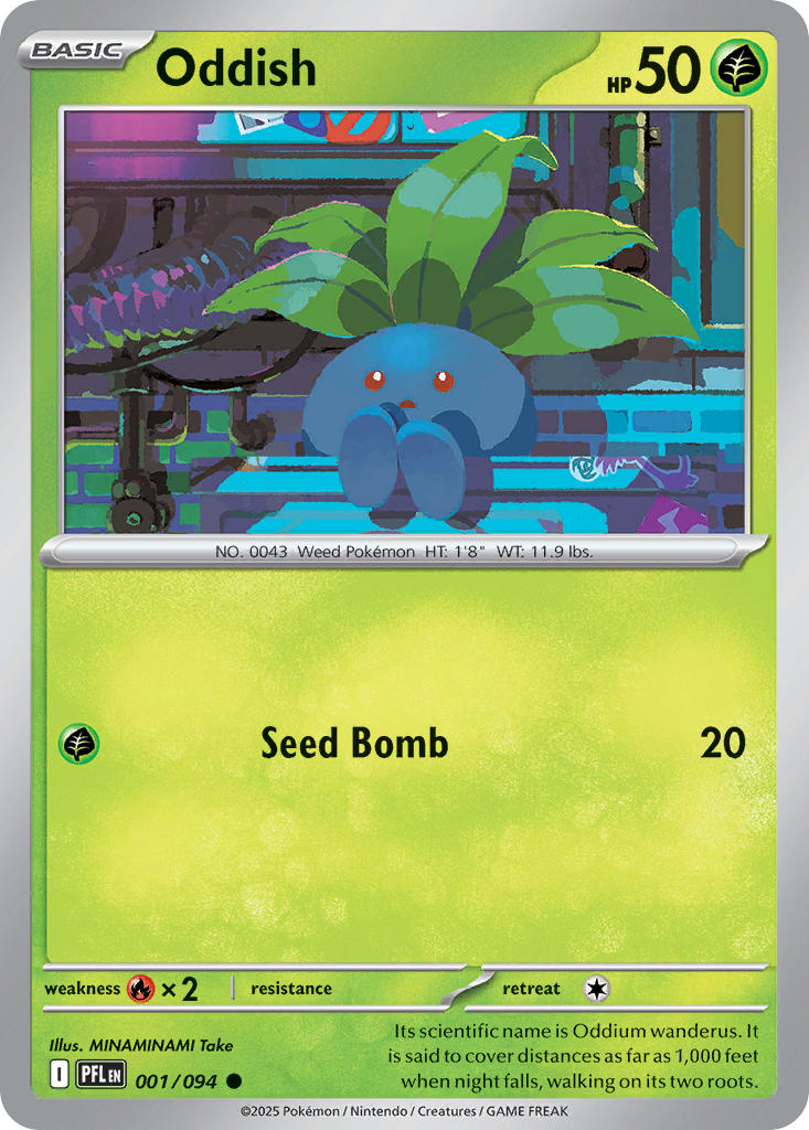 001 Oddish