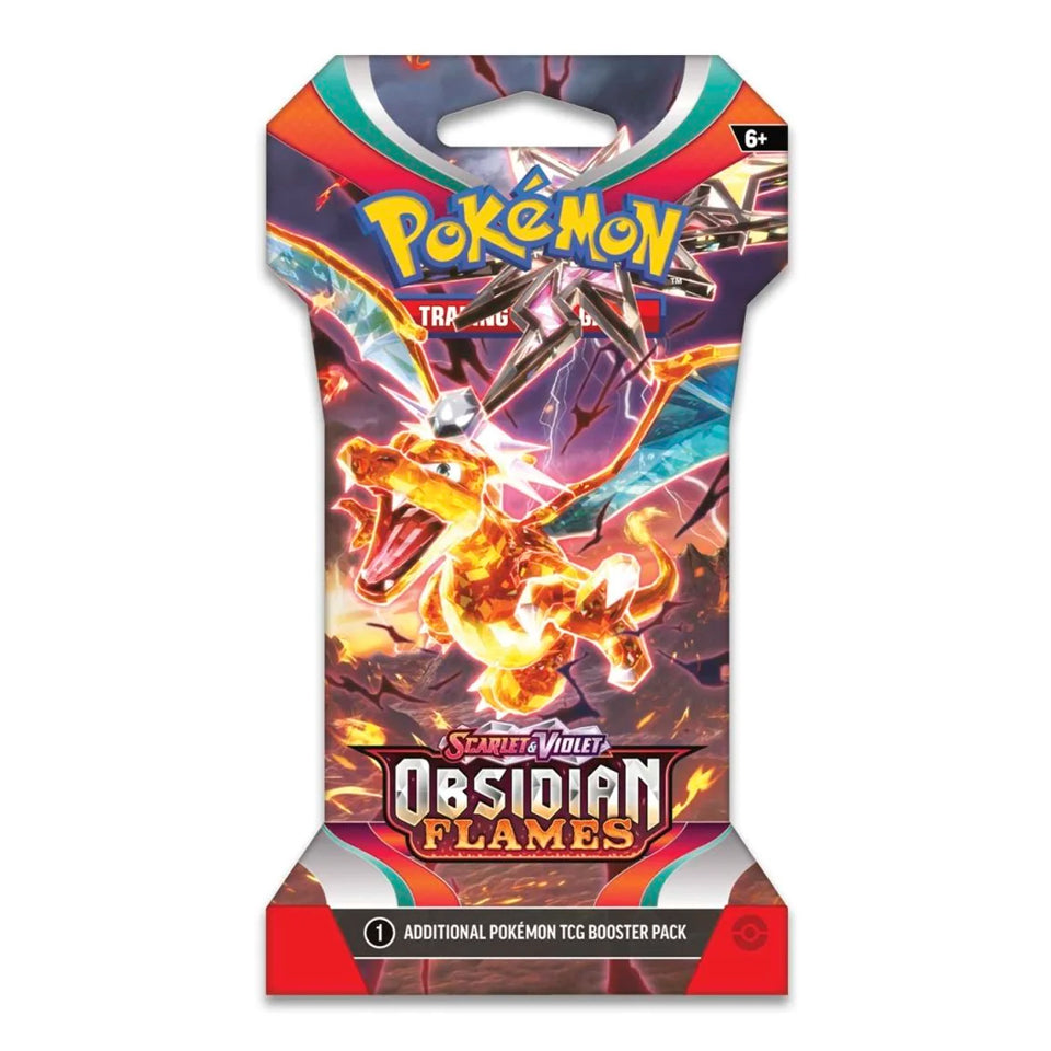 Obsidian Flames Sleeved Booster Pack