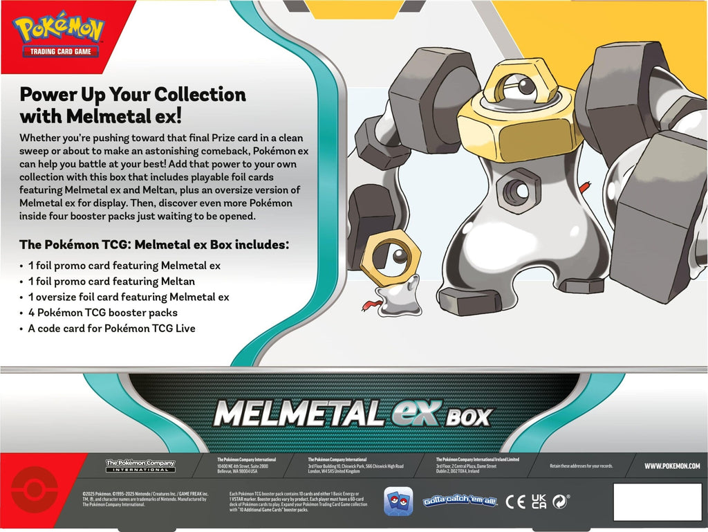 Pokemon Melmetal ex Box
