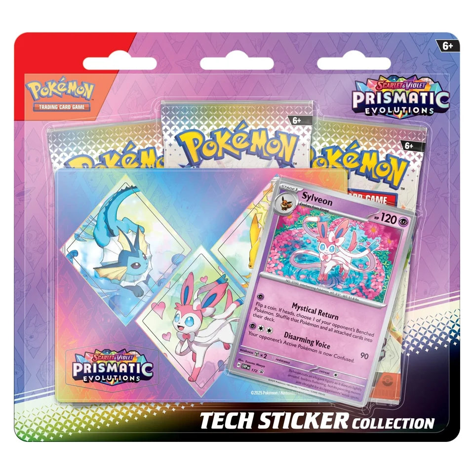 Prismatic Evolutions Tech Sticker Collection: Sylveon