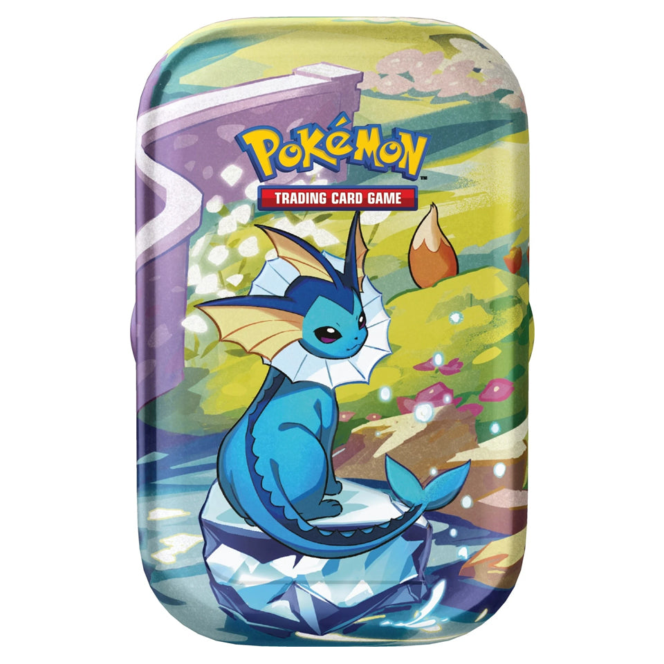 Prismatic Evolutions Mini Tin: Vaporeon