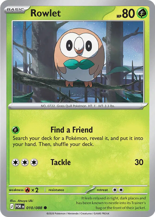 010 Rowlet (POR)