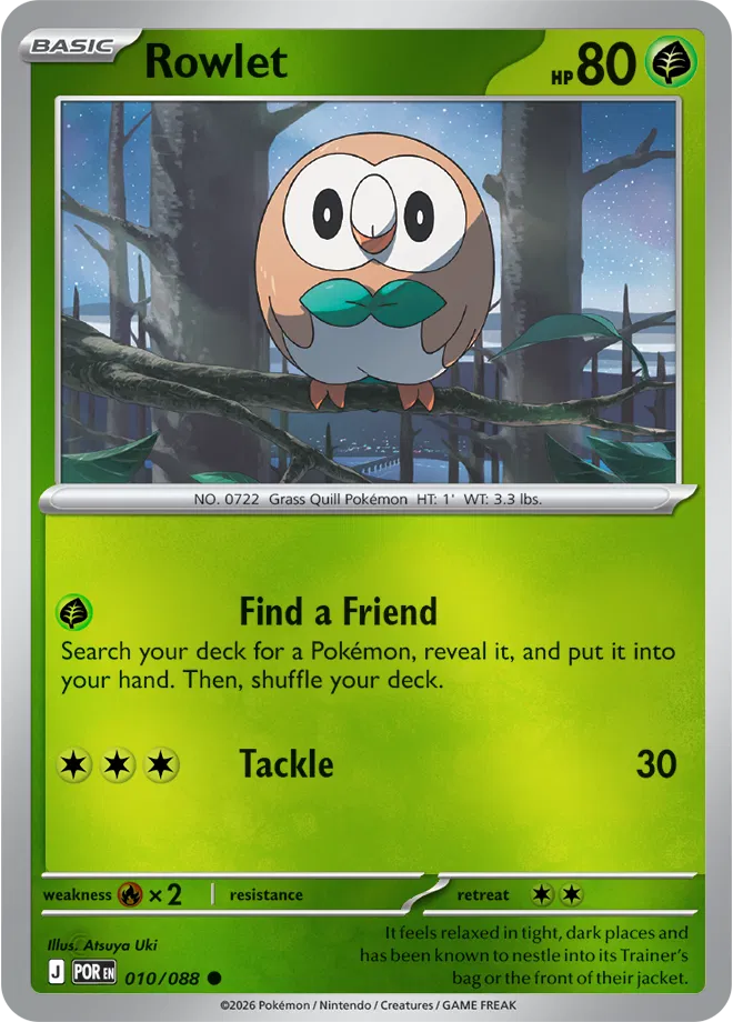 010 Rowlet (POR)