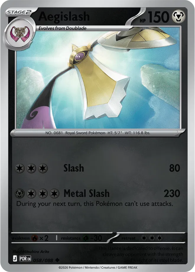 058 Aegislash (POR)