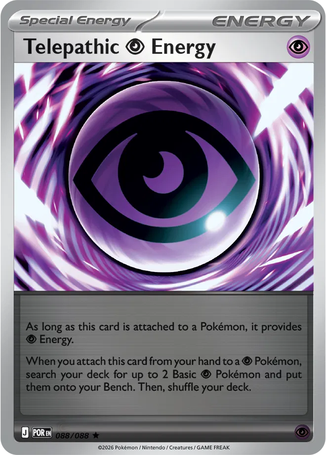 088 Telepathic Psychic Energy (POR)