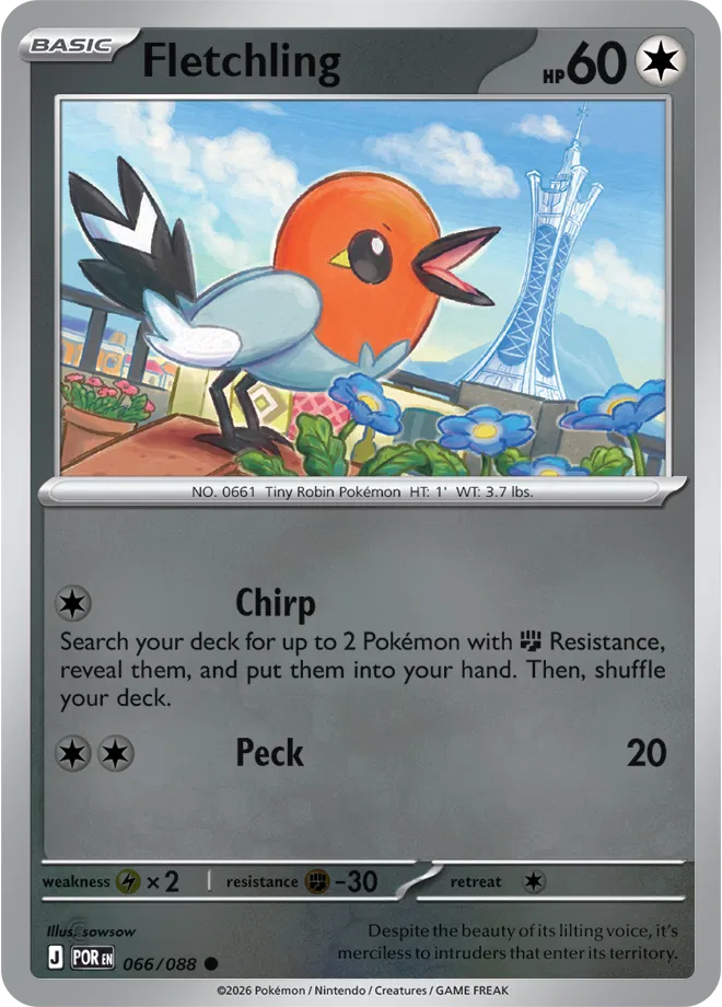 066 Fletchling (POR)