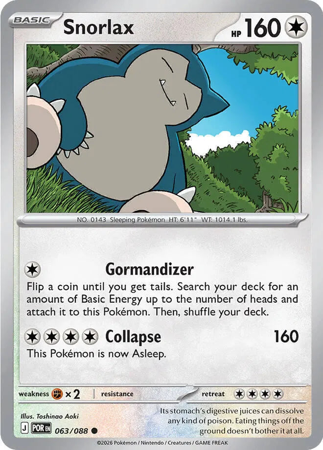 063 Snorlax (POR)
