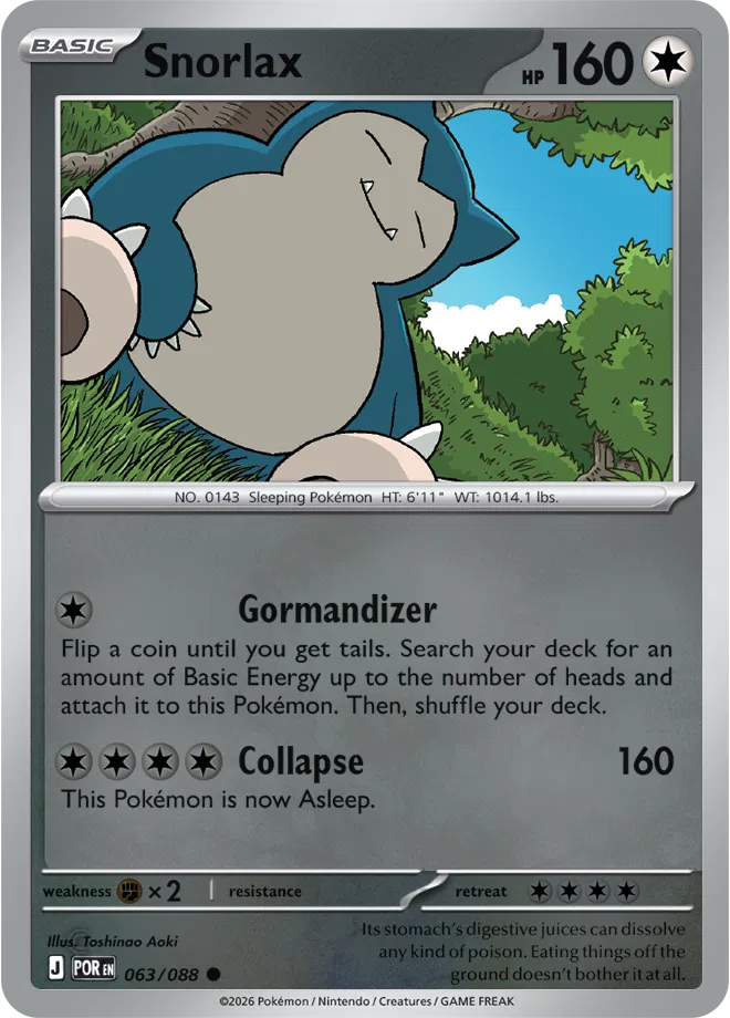 063 Snorlax (POR)