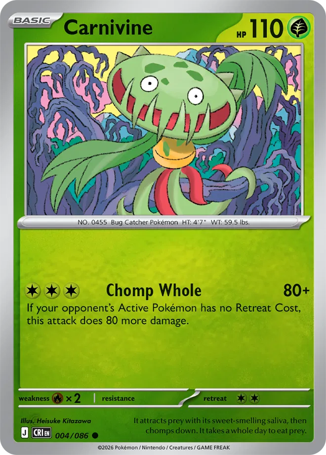 004 Carnivine (CRI)