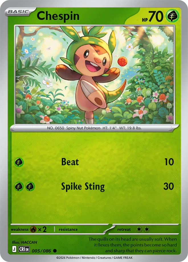 005 Chespin (CRI)