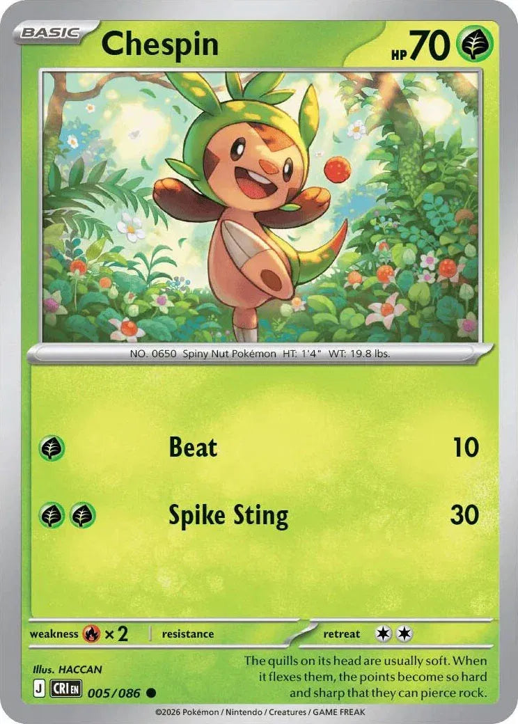 005 Chespin (CRI)