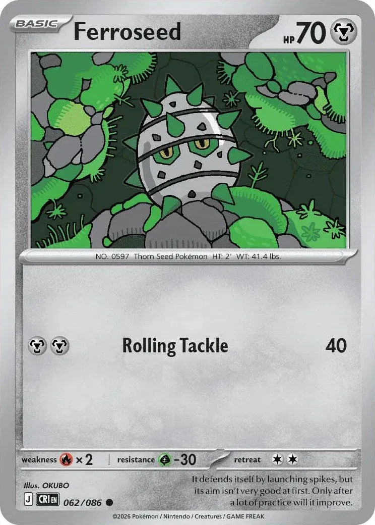 062 Ferroseed (CRI)