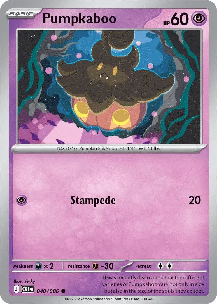 040 Pumpkaboo (CRI)