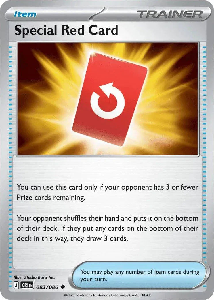 082 Special Red Card (CRI)
